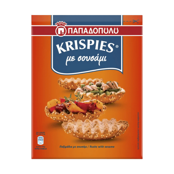 Krispies Weizen mit Sesam (200g) Papadopoulou - Araxxon
